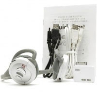 Zoom Bluetooth Stereo Headphones & iPod Transmitter Bundle (4385-00-68F)
